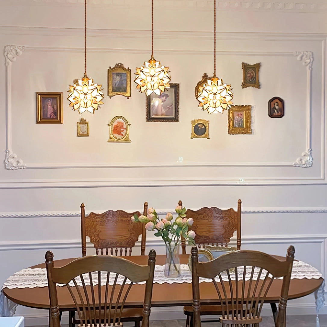 Lampa wisząca Capiz - Eleganckie Oświetlenie do Twojego Domu