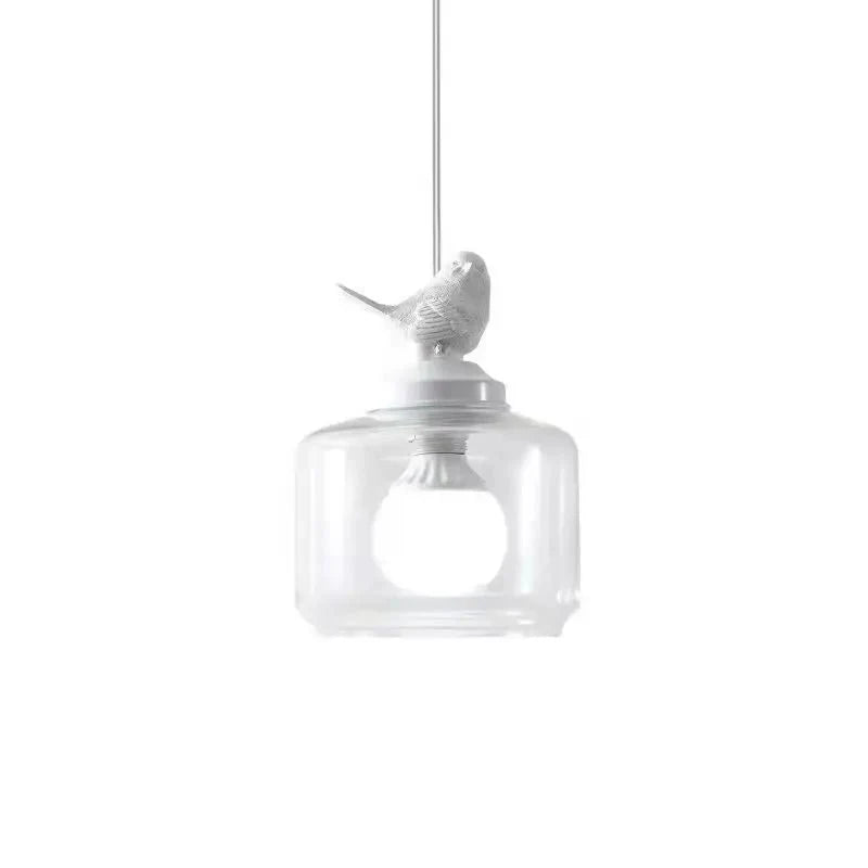 Wisząca lampa ptak