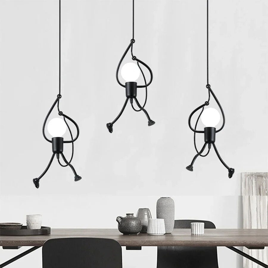 Zabawna Lampa Ścienna FunkyLight | Styl Retro Iron Man