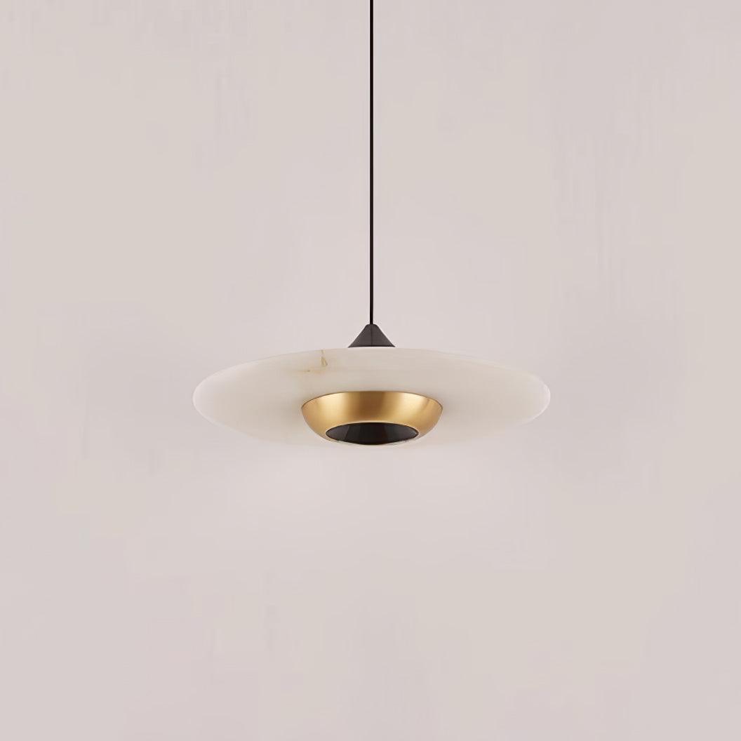 Latający Spodek Marmurowa Lampa Wisząca