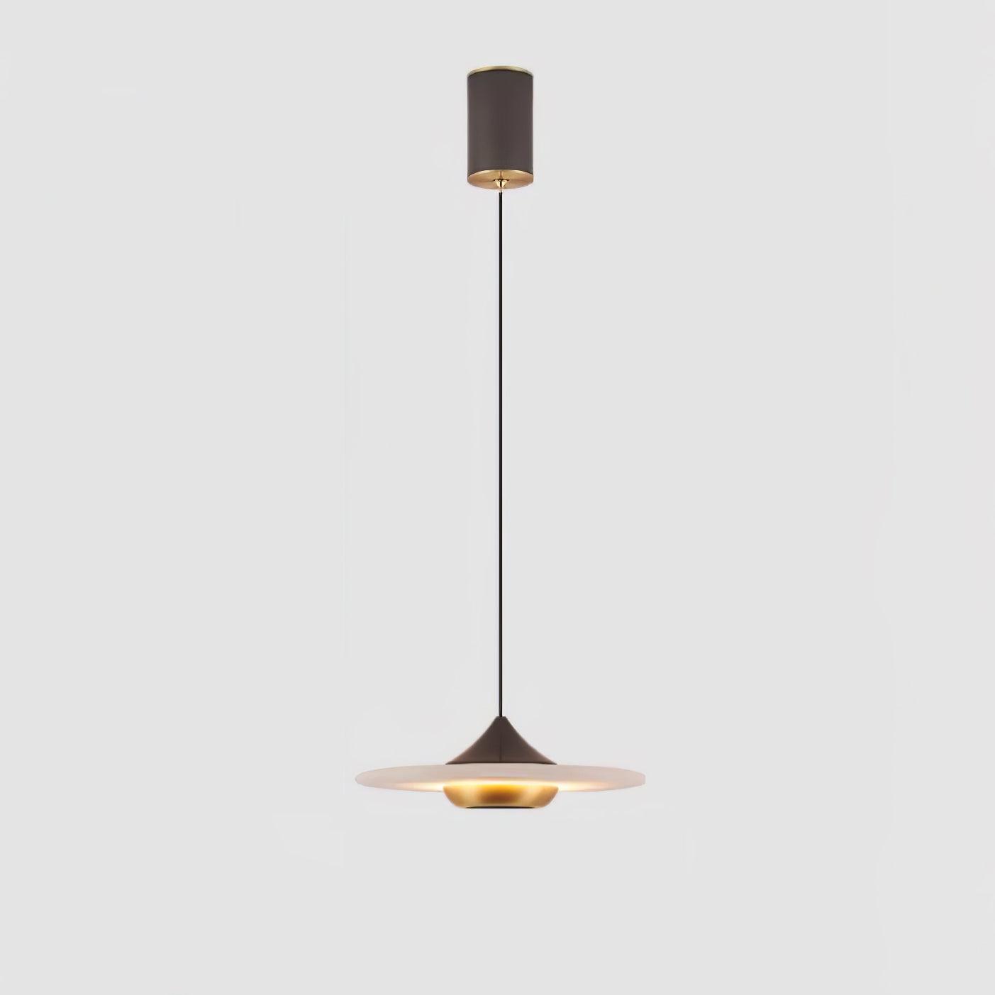 Latający Spodek Marmurowa Lampa Wisząca