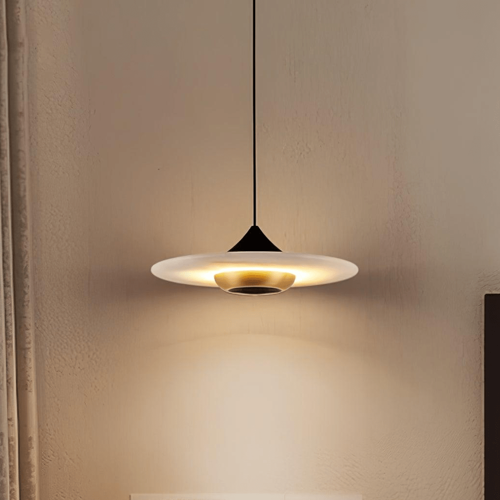 Latający Spodek Marmurowa Lampa Wisząca
