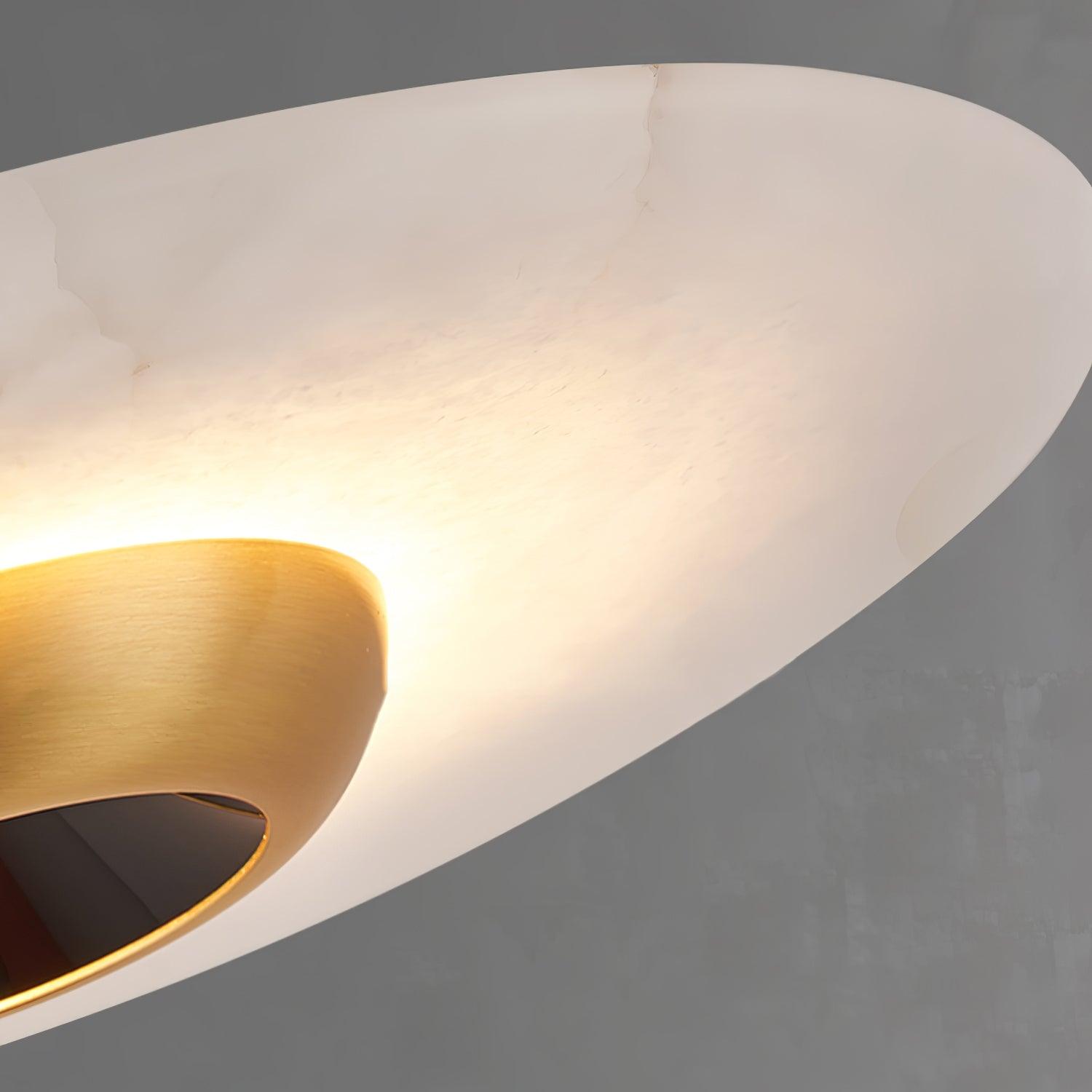 Latający Spodek Marmurowa Lampa Wisząca