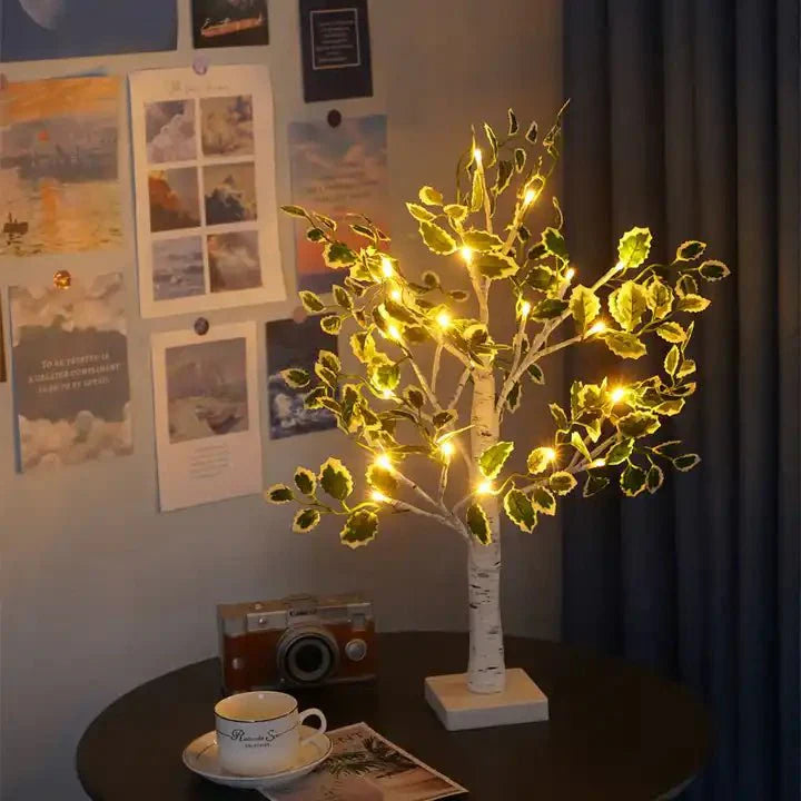 Kerstmis Groene Bladeren LED Boomverlichting