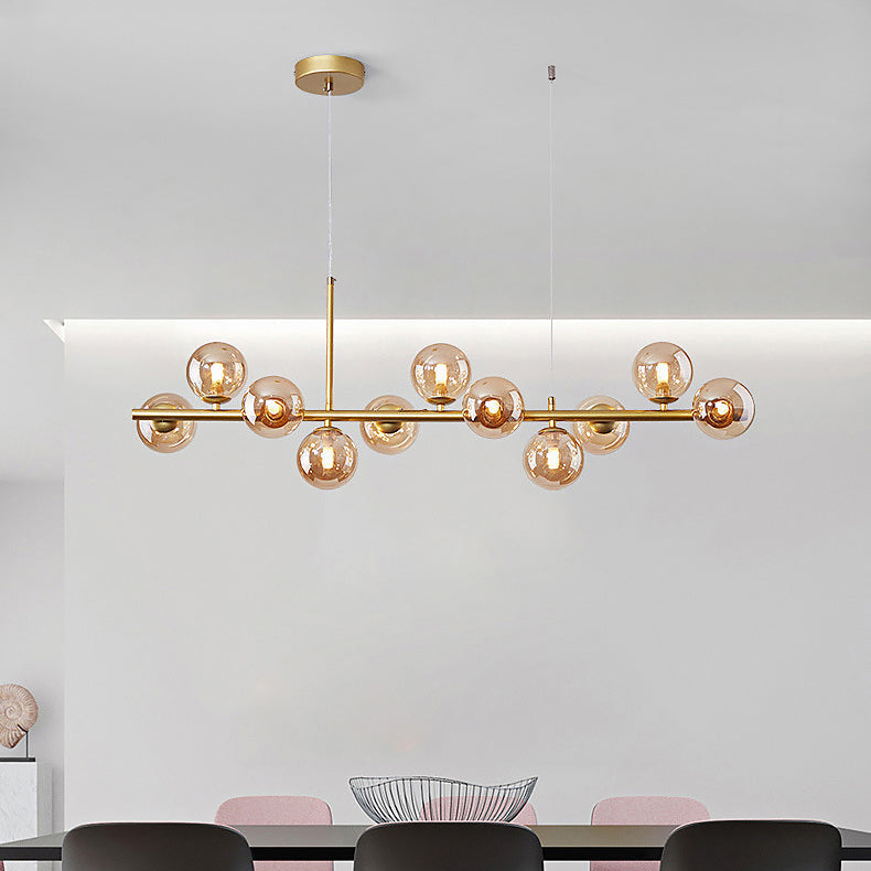 Luksusowa lampa wisząca do jadalni - Eleganckie oświetlenie stołu