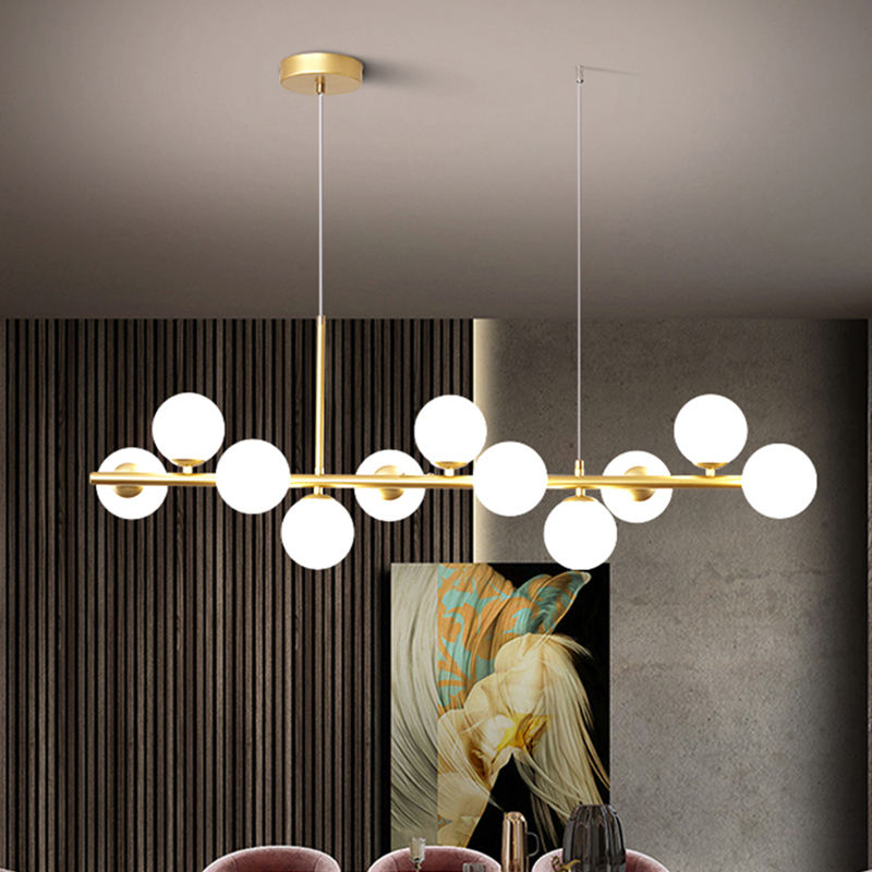 Luksusowa lampa wisząca do jadalni - Eleganckie oświetlenie stołu
