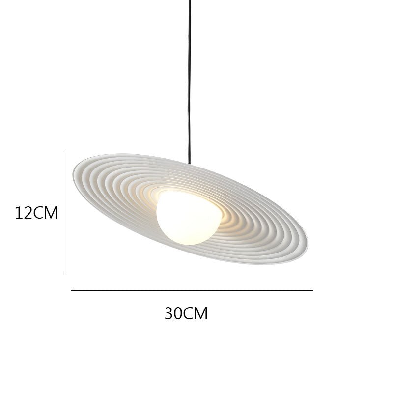 Nowoczesna lampa wisząca w stylu postmodernistycznym