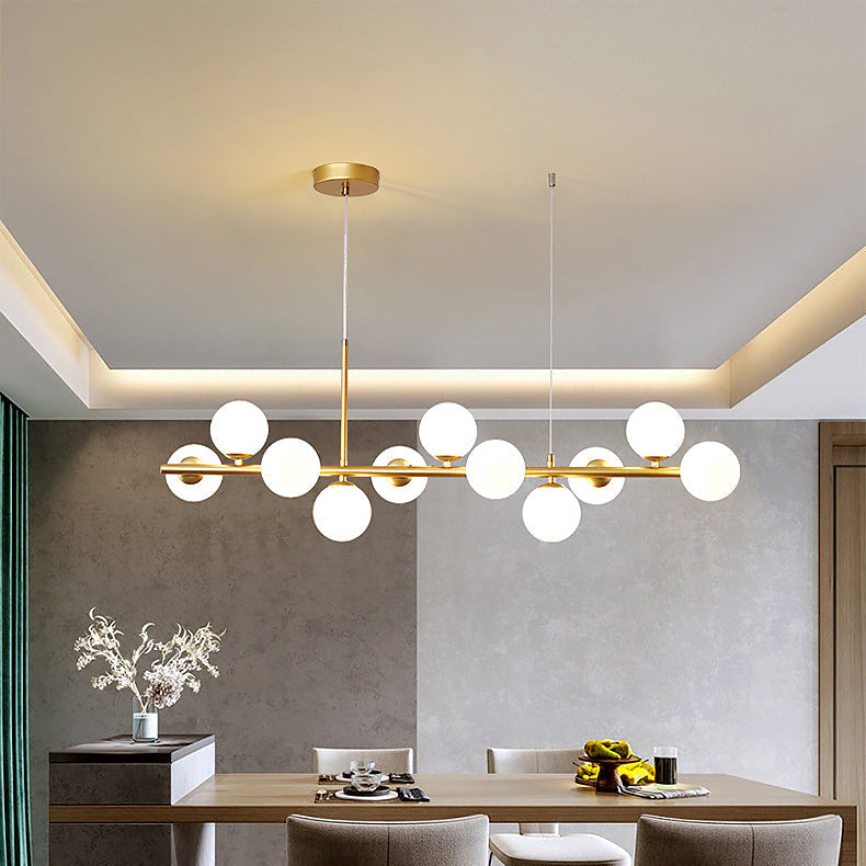 Luksusowa lampa wisząca do jadalni - Eleganckie oświetlenie stołu