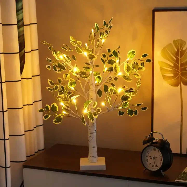 Kerstmis Groene Bladeren LED Boomverlichting