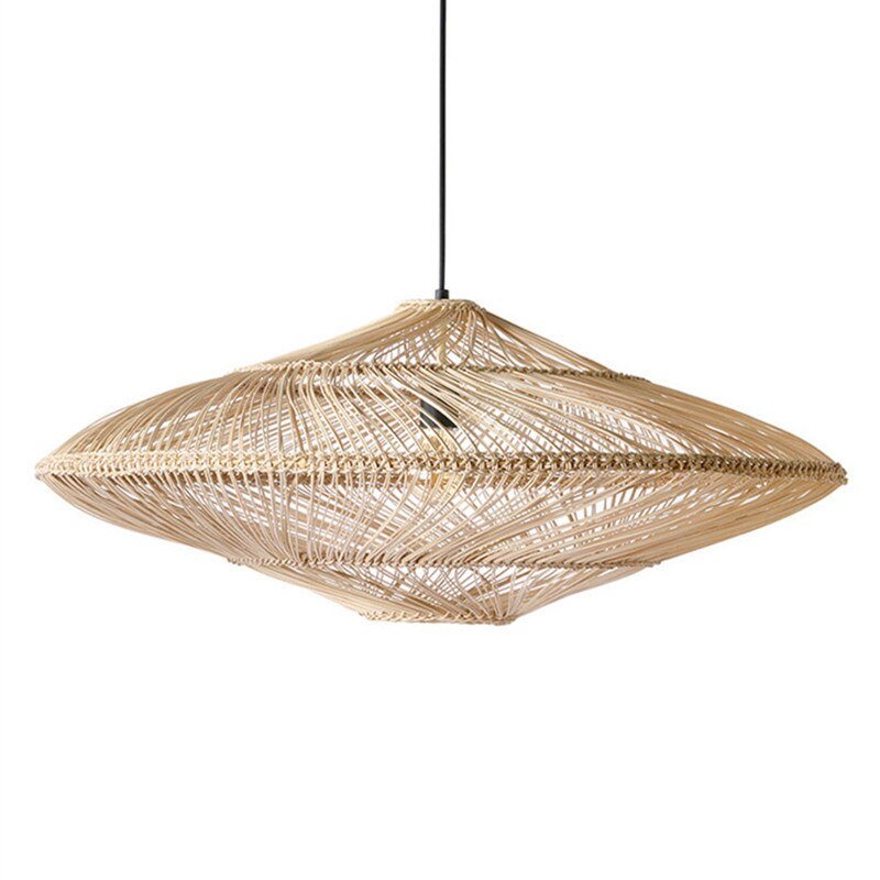 Radiar - Vintage rattanowa lampa wisząca