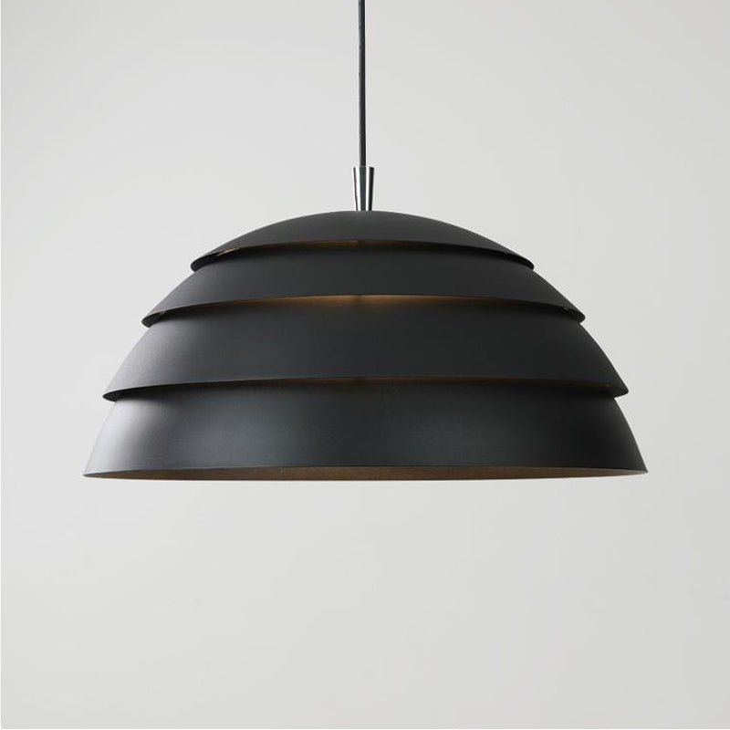 Nowoczesna skandynawska lampa wisząca w kształcie kopuły LED
