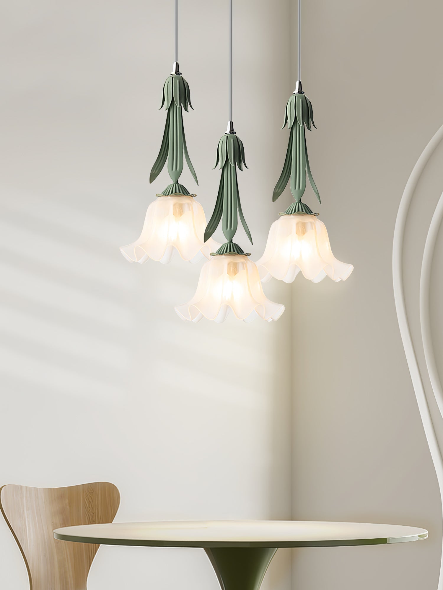 Lampa wisząca Konwalia - Eleganckie Oświetlenie dla Polskiego Domu