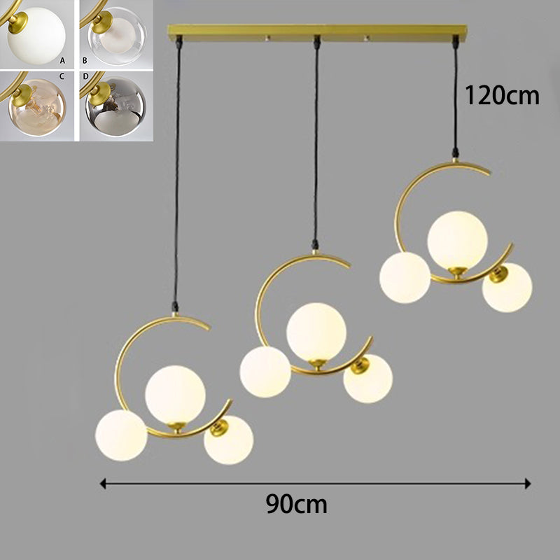 Nowoczesna lampa wisząca LED do wystroju domu