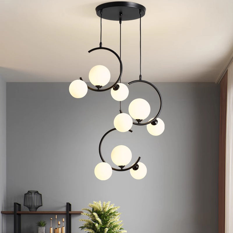 Nowoczesna lampa wisząca LED do wystroju domu