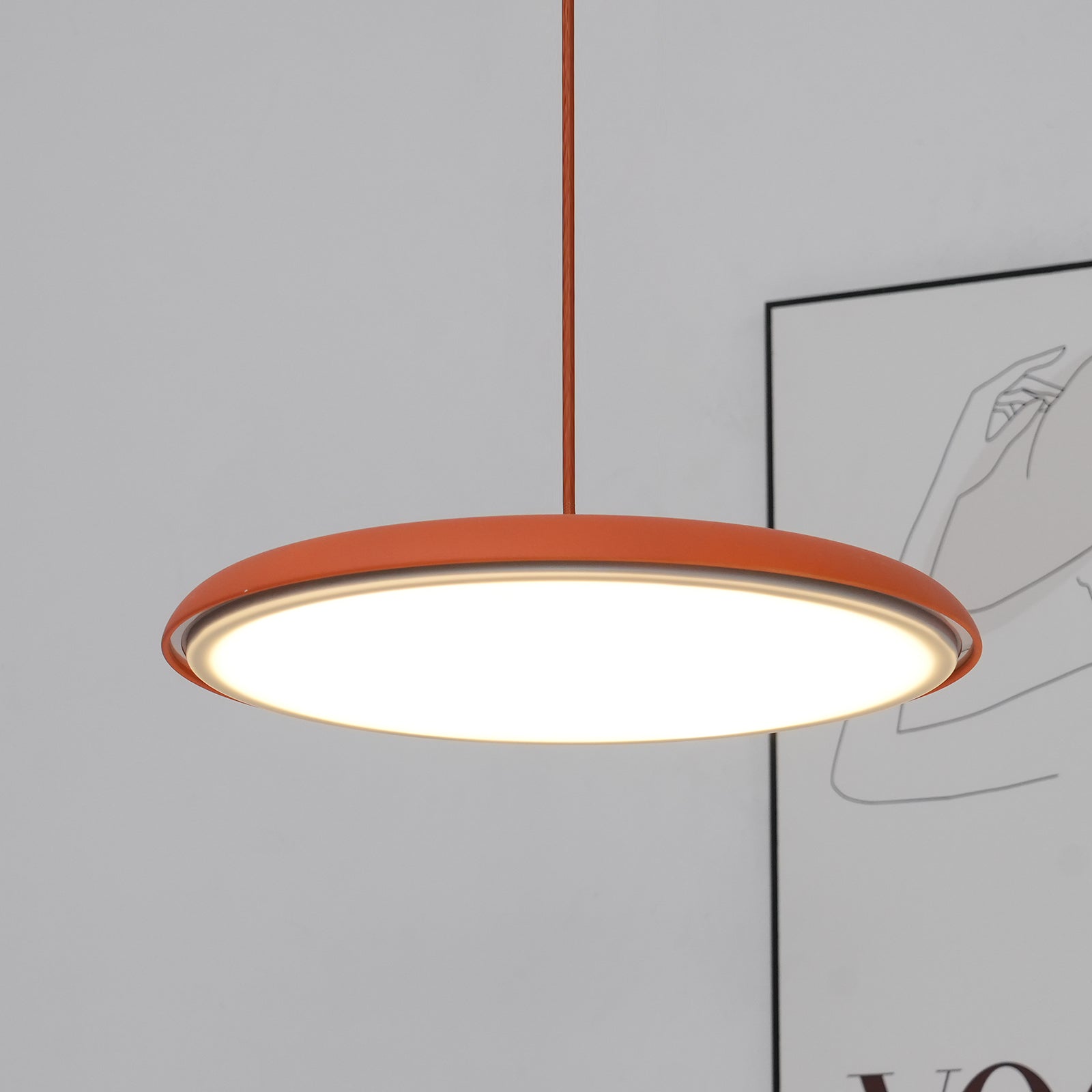 Lampa wisząca Cookie - nowoczesny minimalizm i ciepło