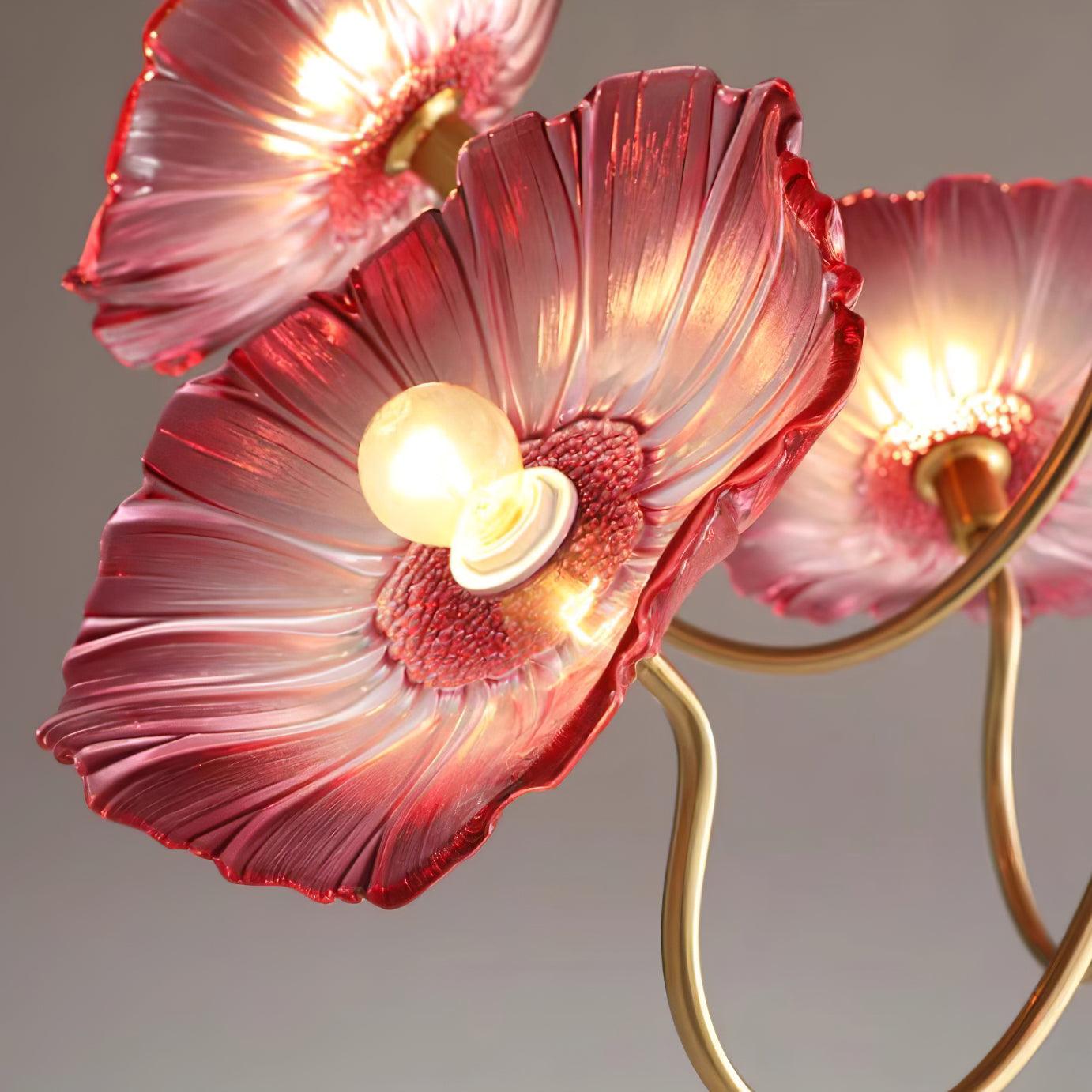 Lesten Murano Glass Flowers