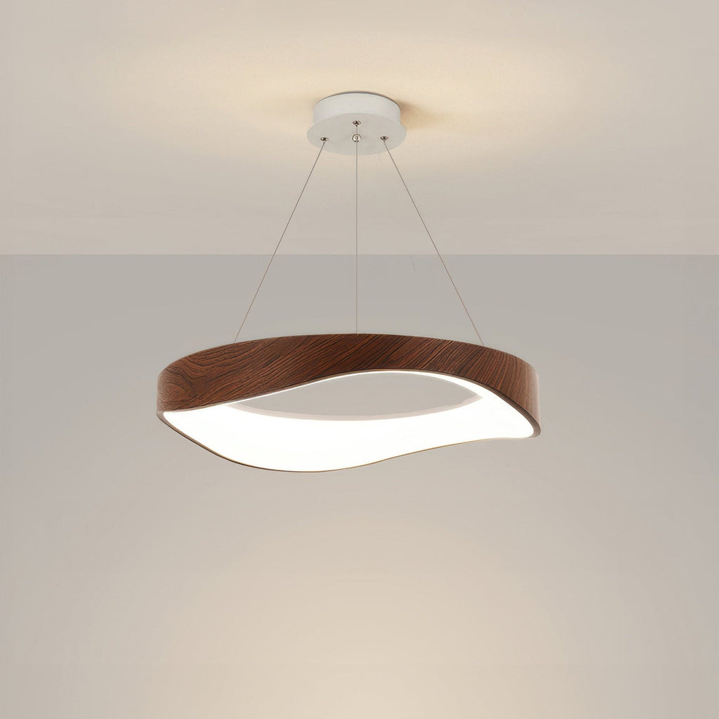 Nowoczesna Okrągła Lampa Wisząca LED do Wszechstronnego Oświetlenia Wnętrz