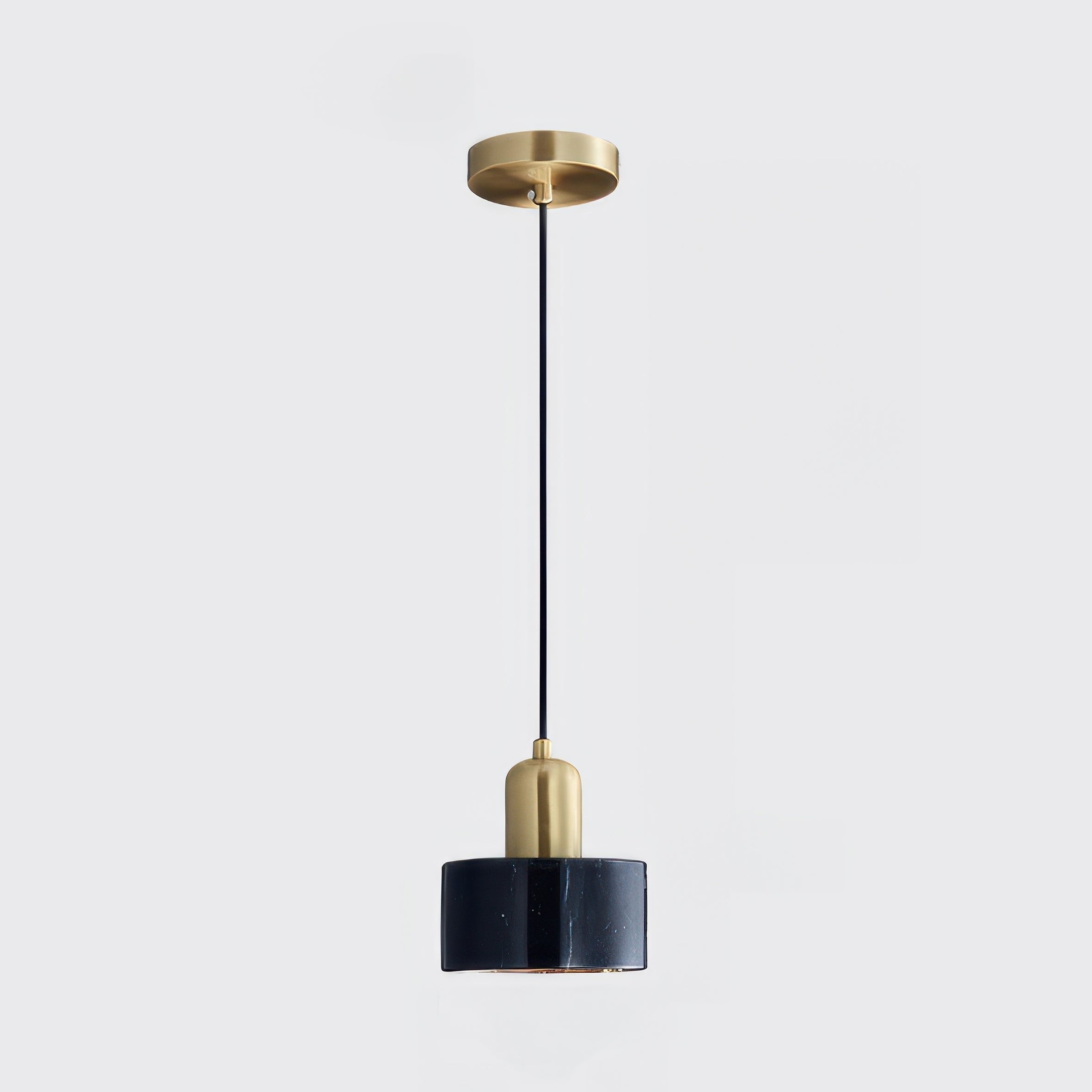 Wisząca lampa cylindryczna w stylu japońskim