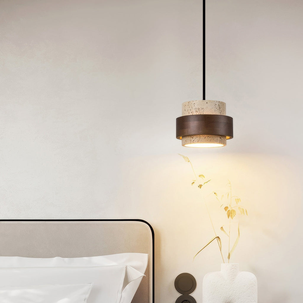 Ascend Retro Kamień Wabi-Sabi Lampa Wisząca