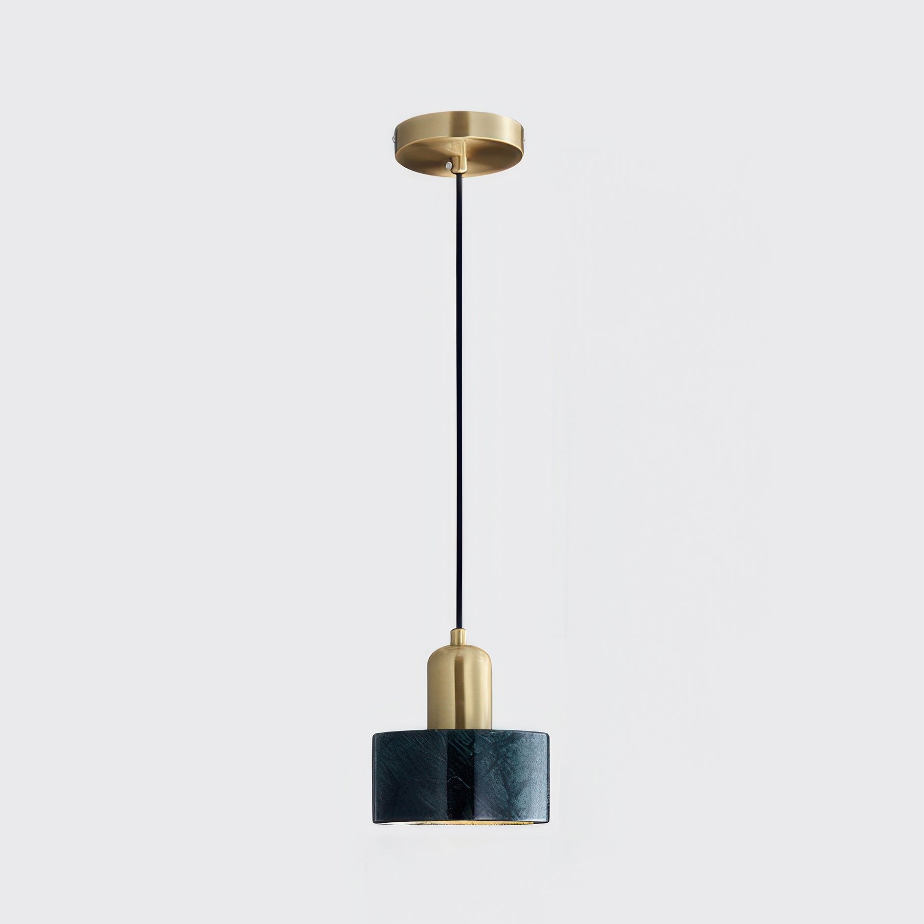 Wisząca lampa cylindryczna w stylu japońskim