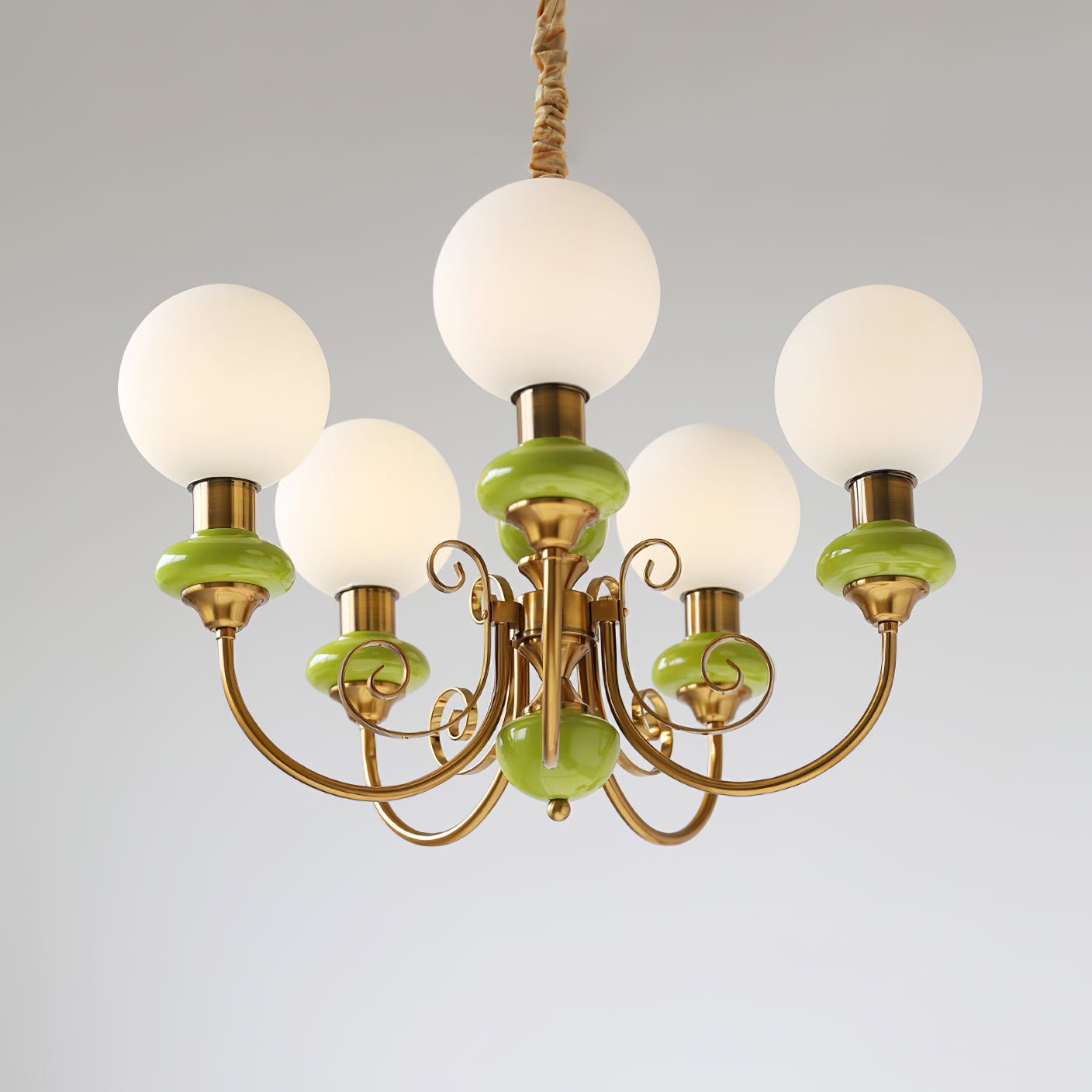 Moderne kreatieve kunst onyx kroonluchter