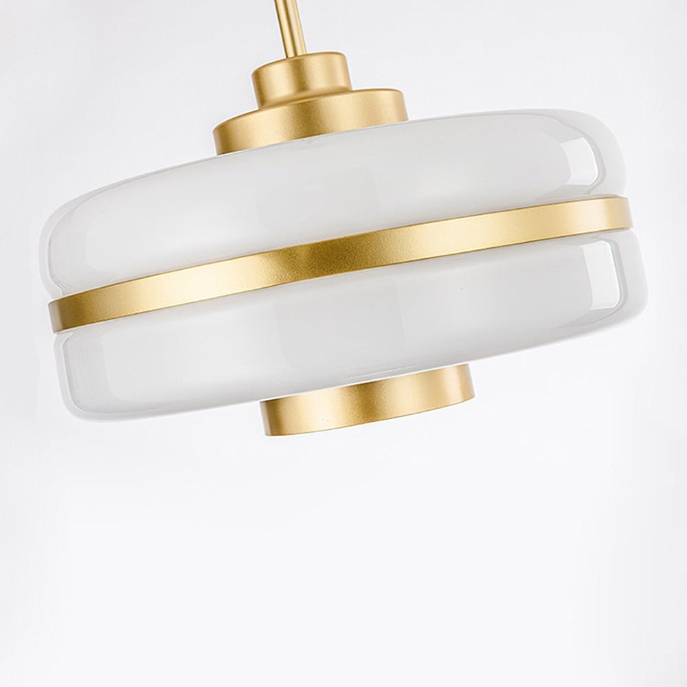 Luksusowa skandynawska lampa wisząca szklana