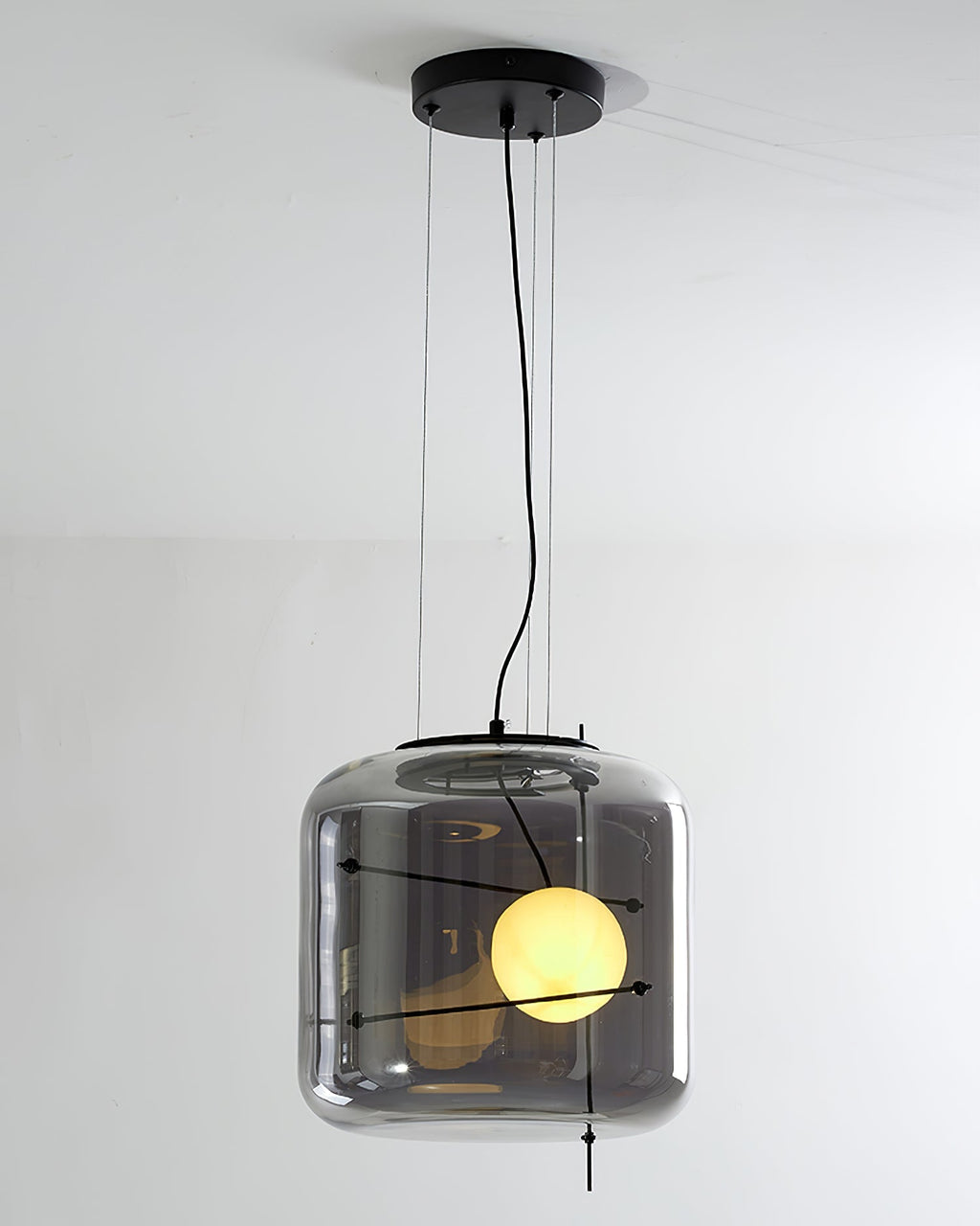 Szklana lampa wisząca Plot