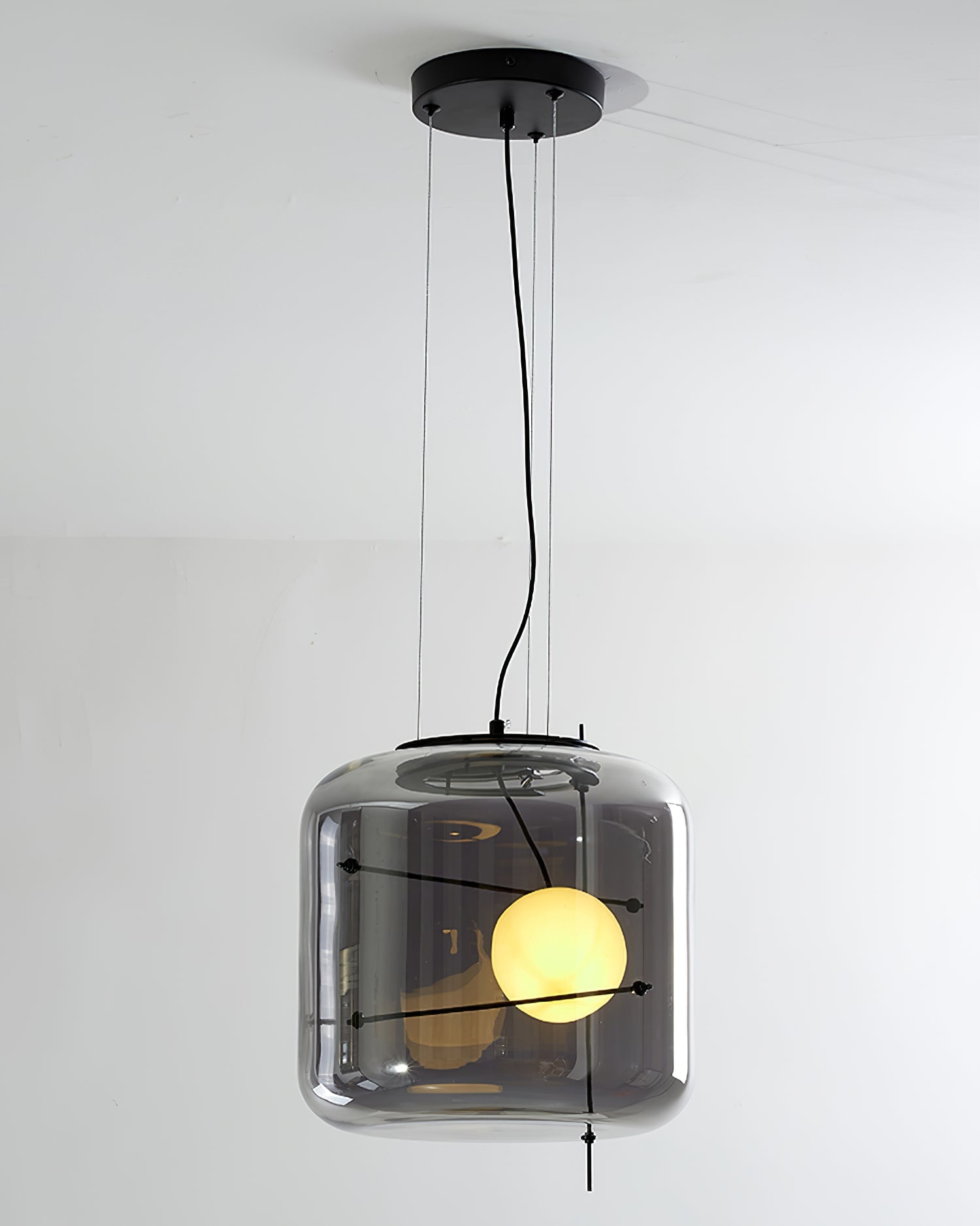 Szklana lampa wisząca Plot