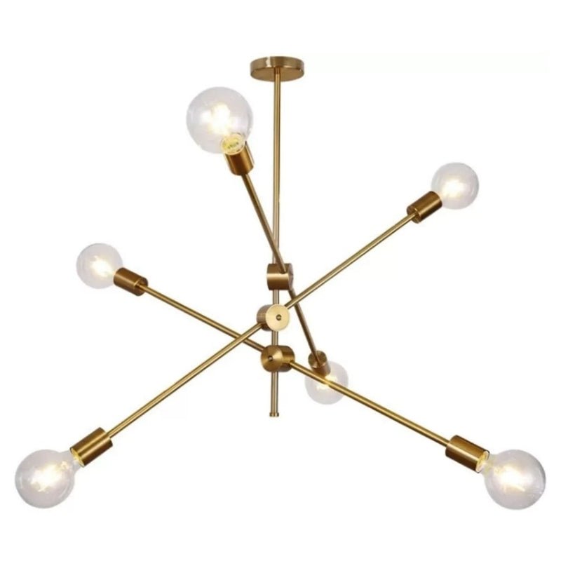 Lucca Sputnik Chandelier from the Middle of the Century