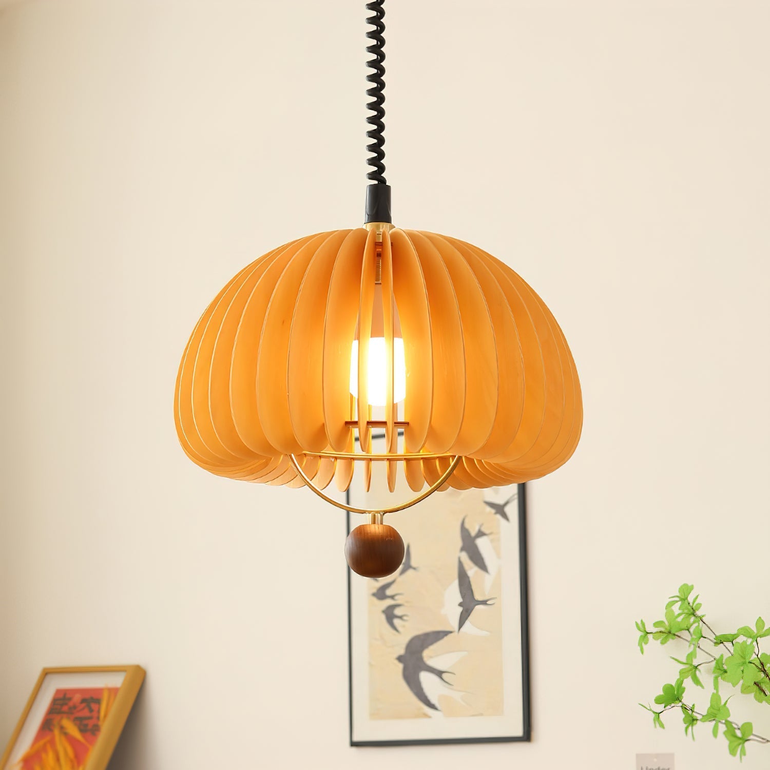 Regulowana Lampa Wisząca Dynia