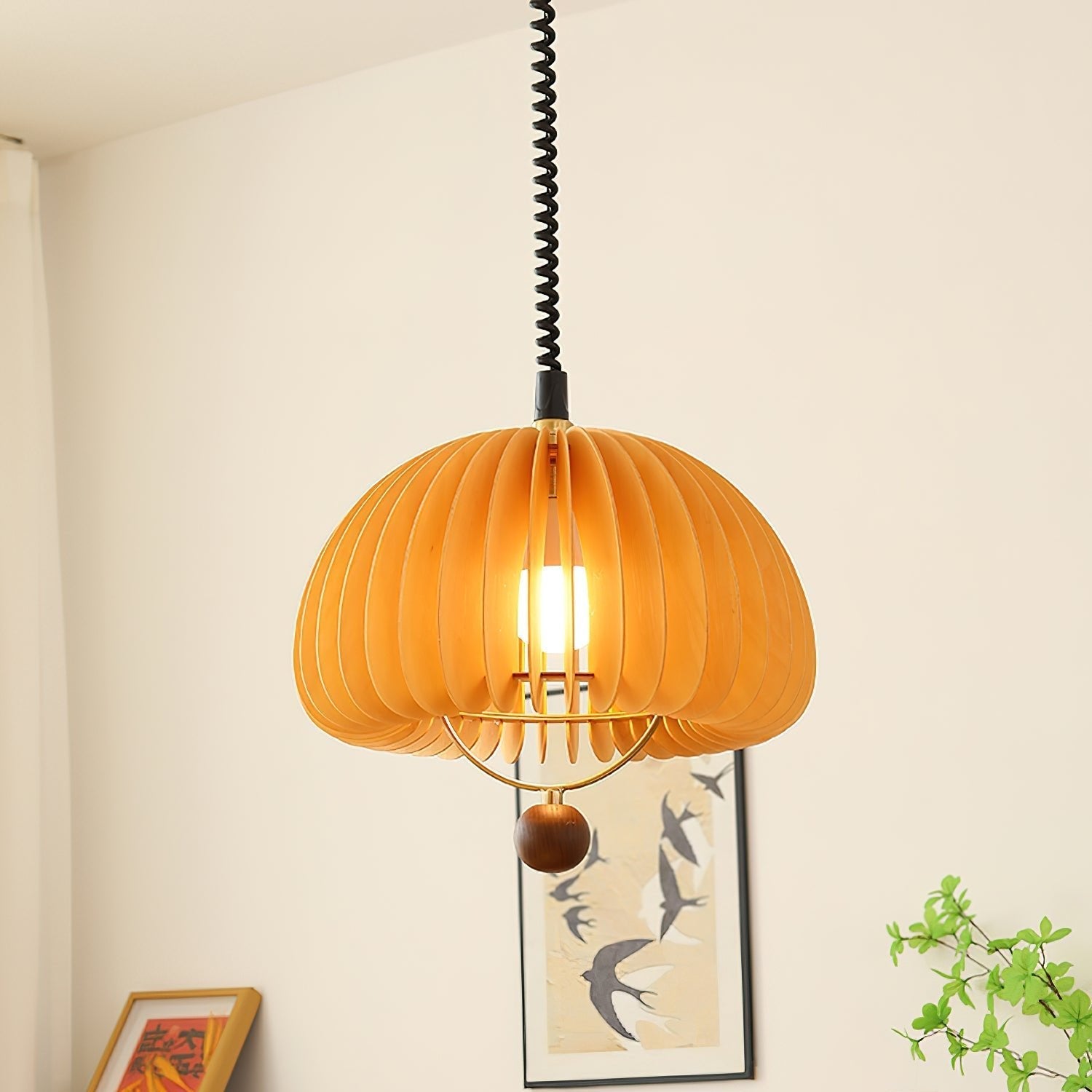 Regulowana Lampa Wisząca Dynia