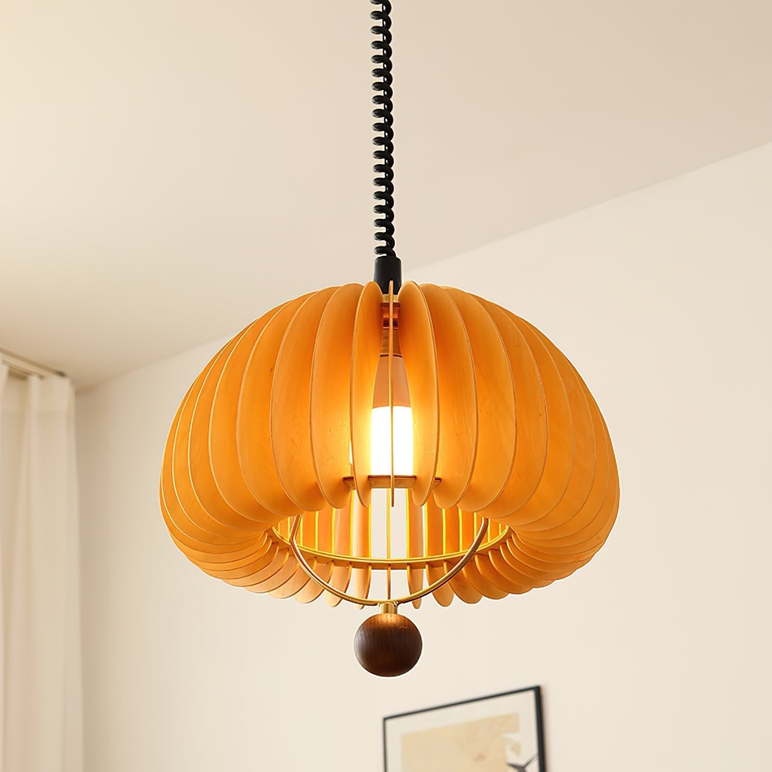 Regulowana Lampa Wisząca Dynia