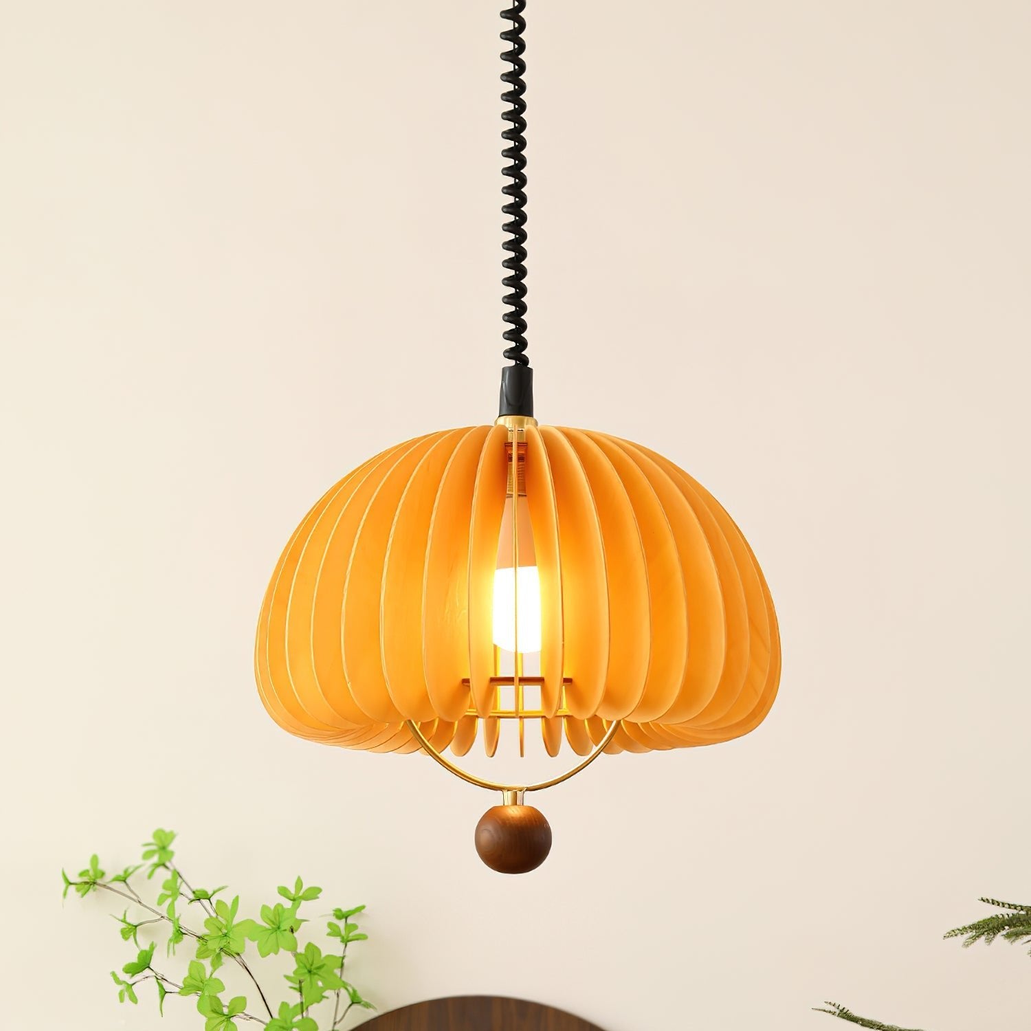 Regulowana Lampa Wisząca Dynia