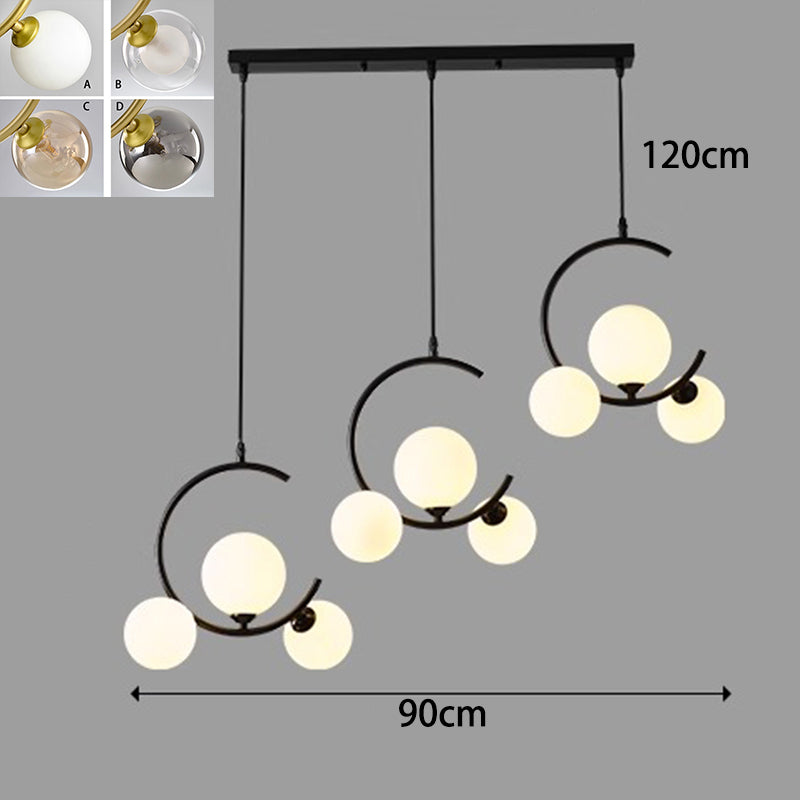 Nowoczesna lampa wisząca LED do wystroju domu