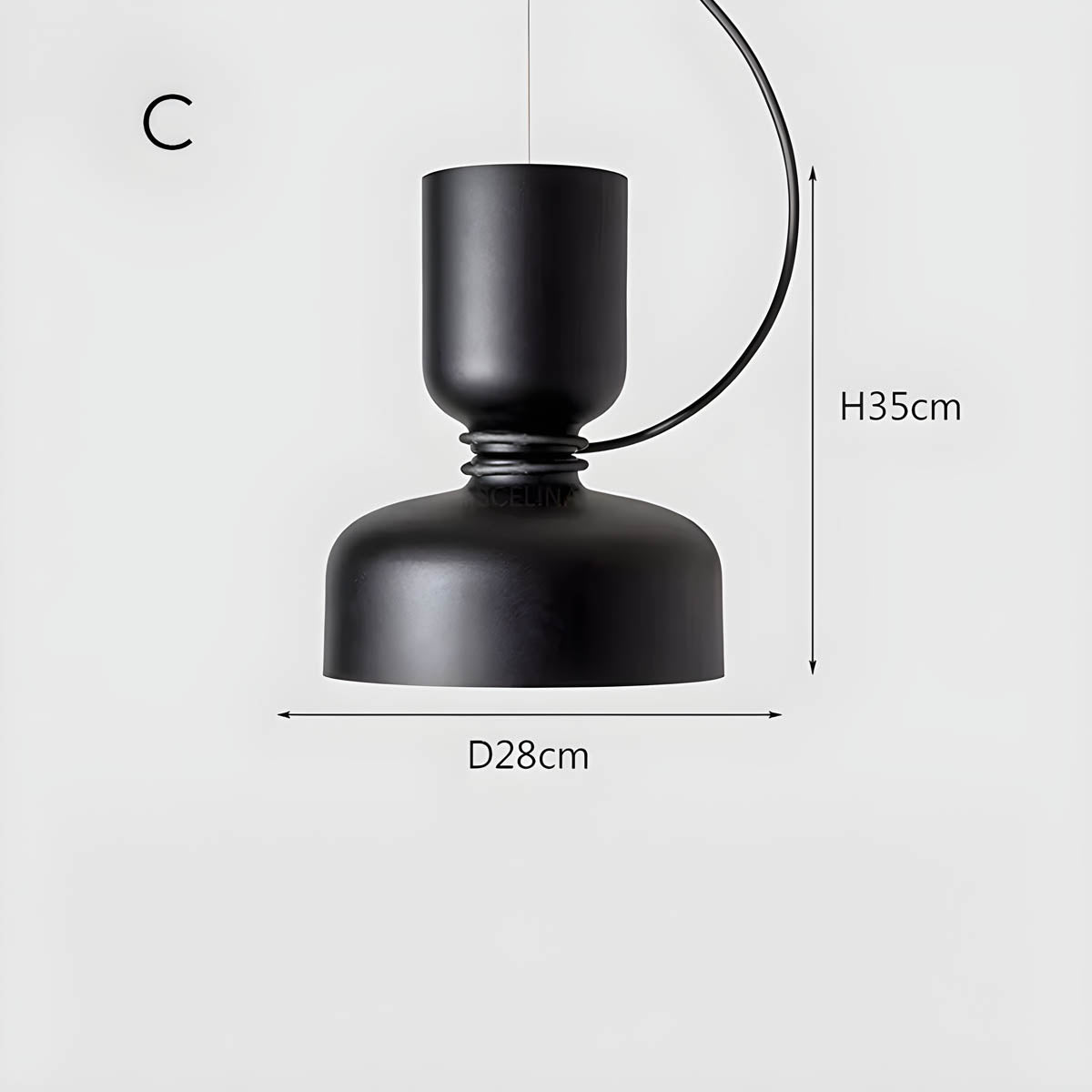Orlee | Lampa Wisząca Geometryczna