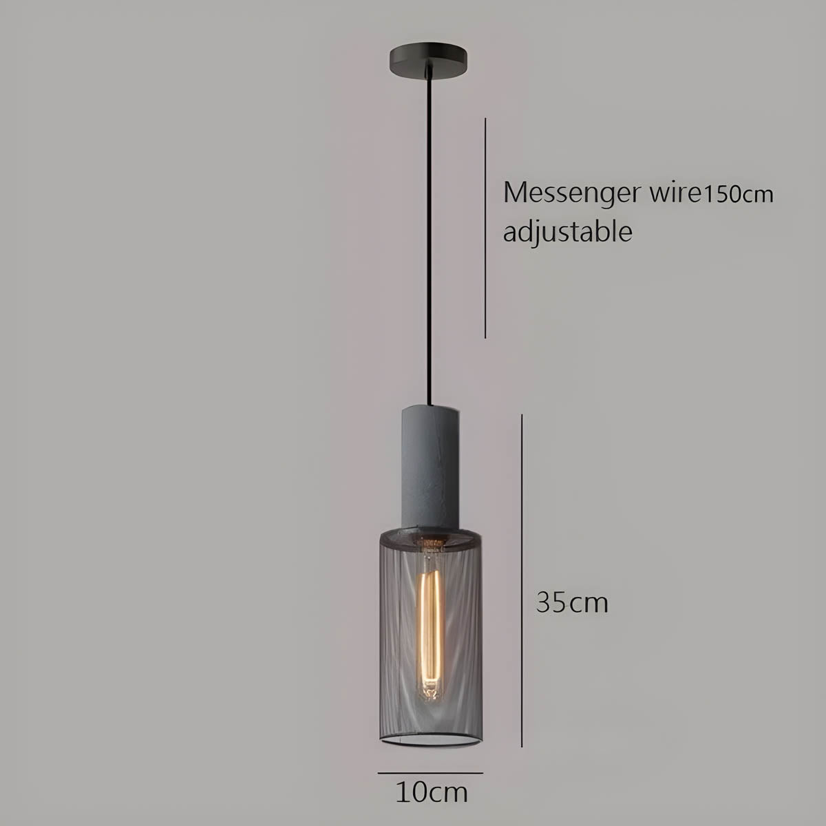 Shane | Loft Industrialna Lampa Wisząca