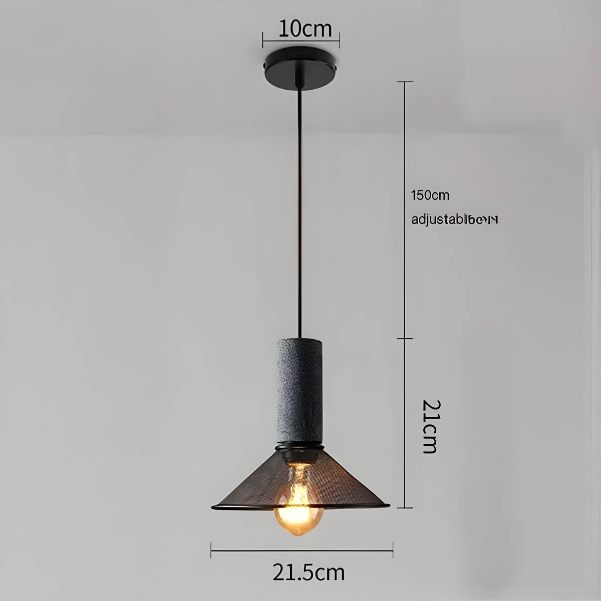 Shane | Loft Industrialna Lampa Wisząca