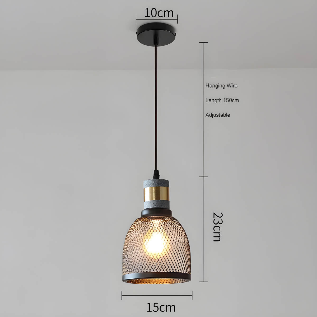 Shane | Loft Industrialna Lampa Wisząca