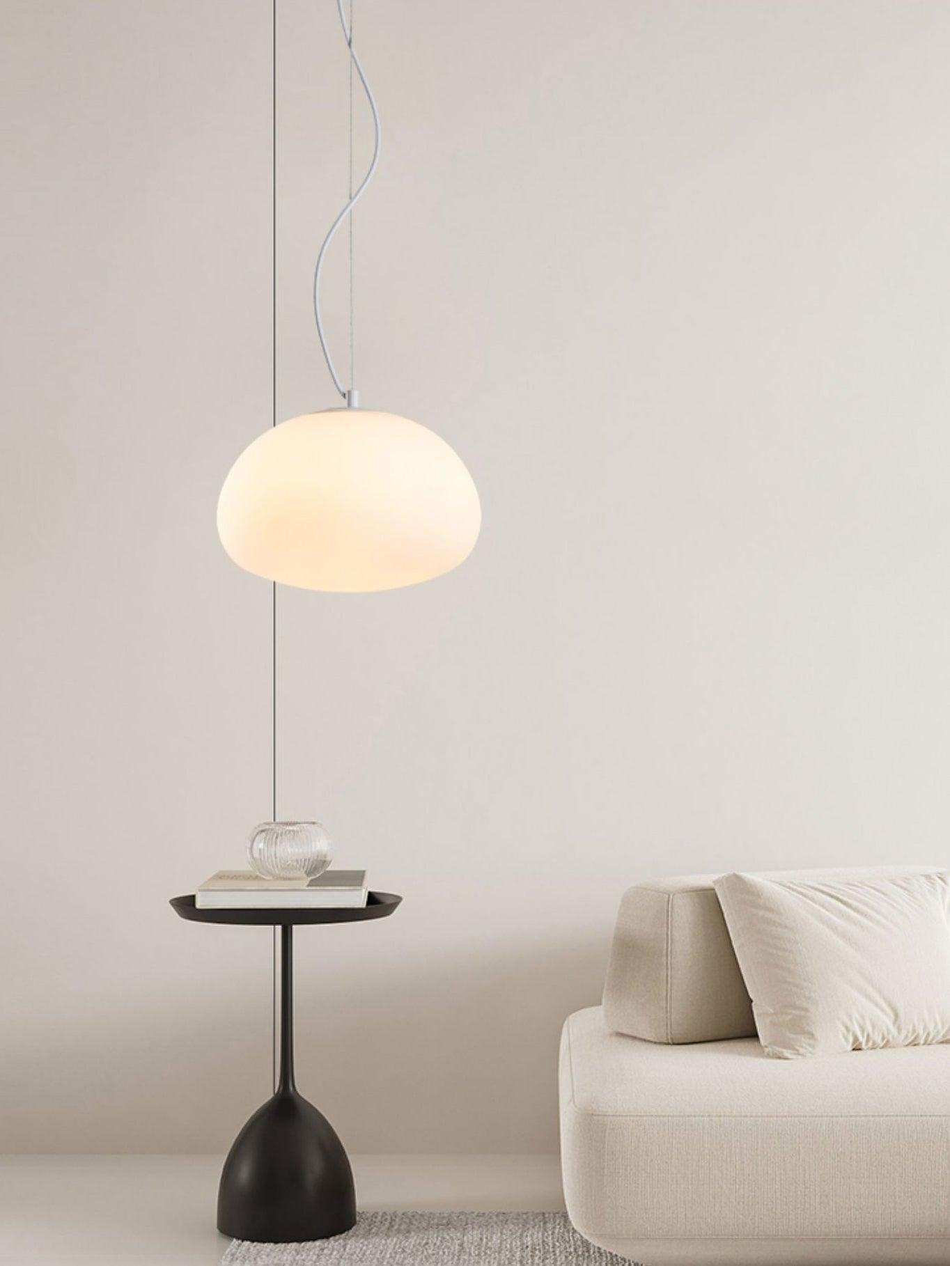 Wisząca lampa Steamed Bun - stylowe oświetlenie dla Twojego domu