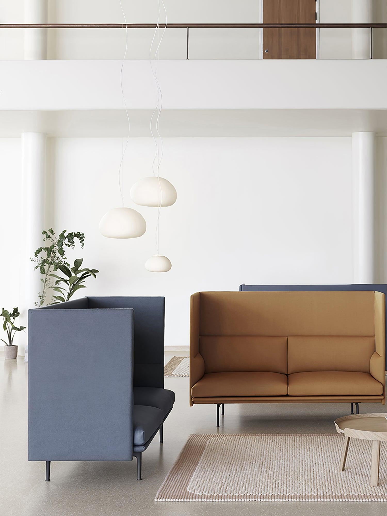 Wisząca lampa Steamed Bun - stylowe oświetlenie dla Twojego domu