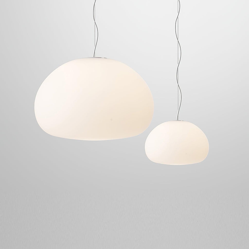 Wisząca lampa Steamed Bun - stylowe oświetlenie dla Twojego domu
