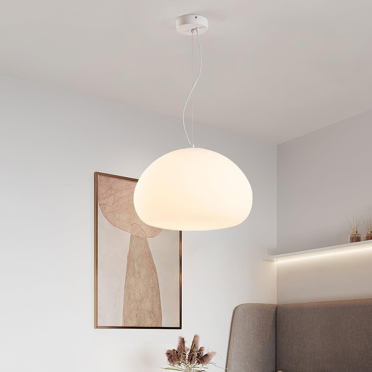 Wisząca lampa Steamed Bun - stylowe oświetlenie dla Twojego domu