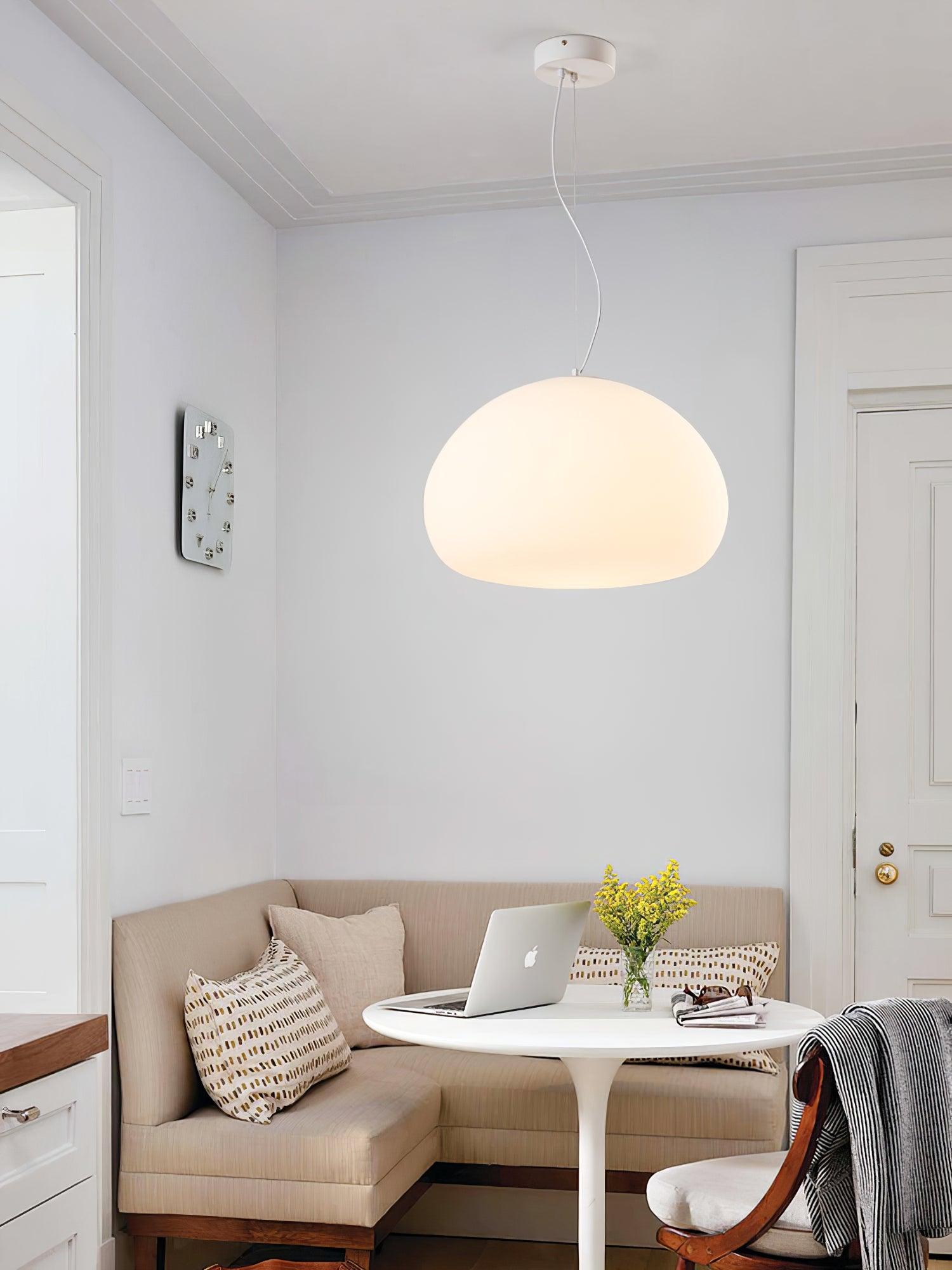 Wisząca lampa Steamed Bun - stylowe oświetlenie dla Twojego domu