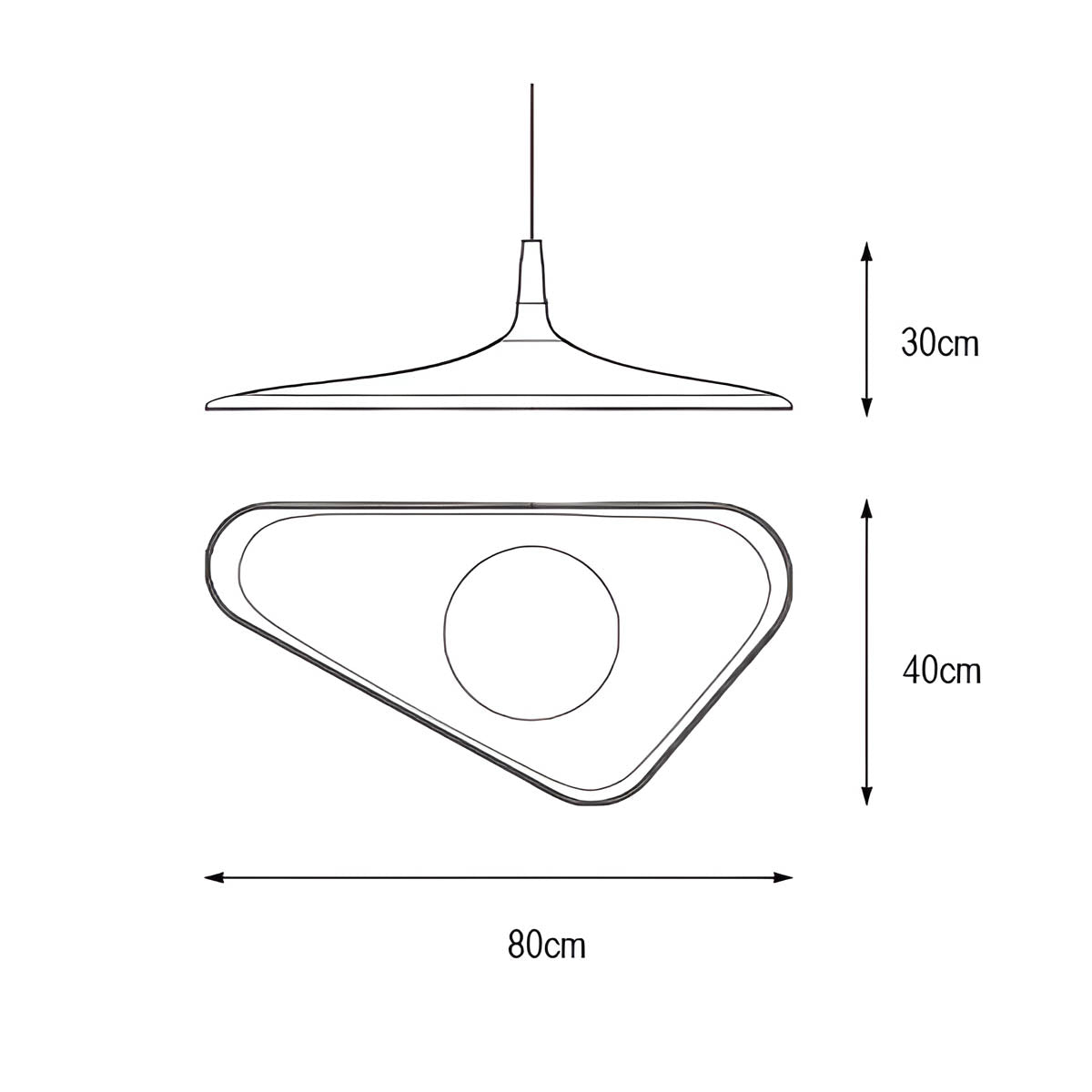 Lampa wisząca TIPI | Unikalny design