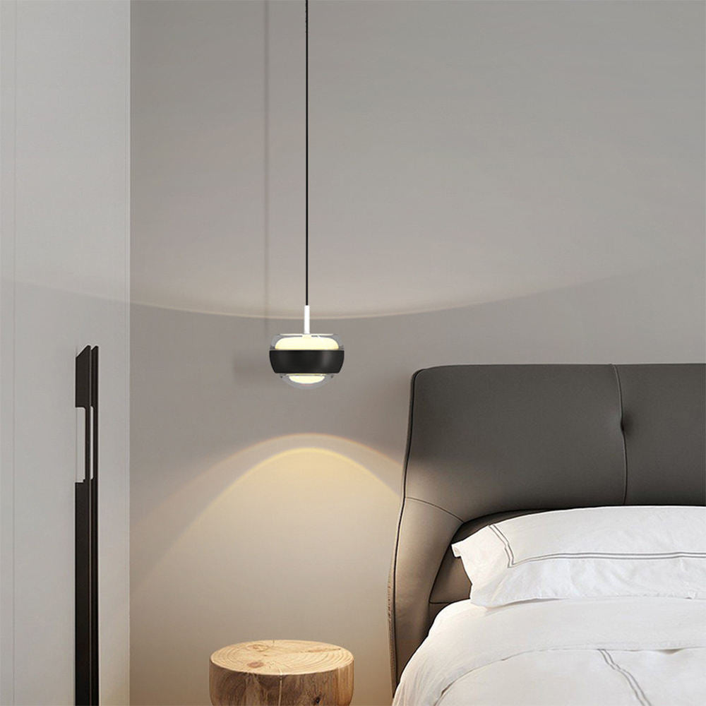 Prosta Okrągła Lampa Wisząca LED