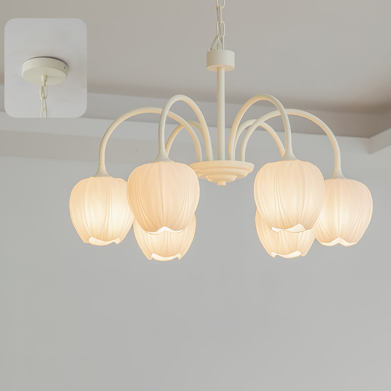 Lampa sufitowa Tulip Matcha