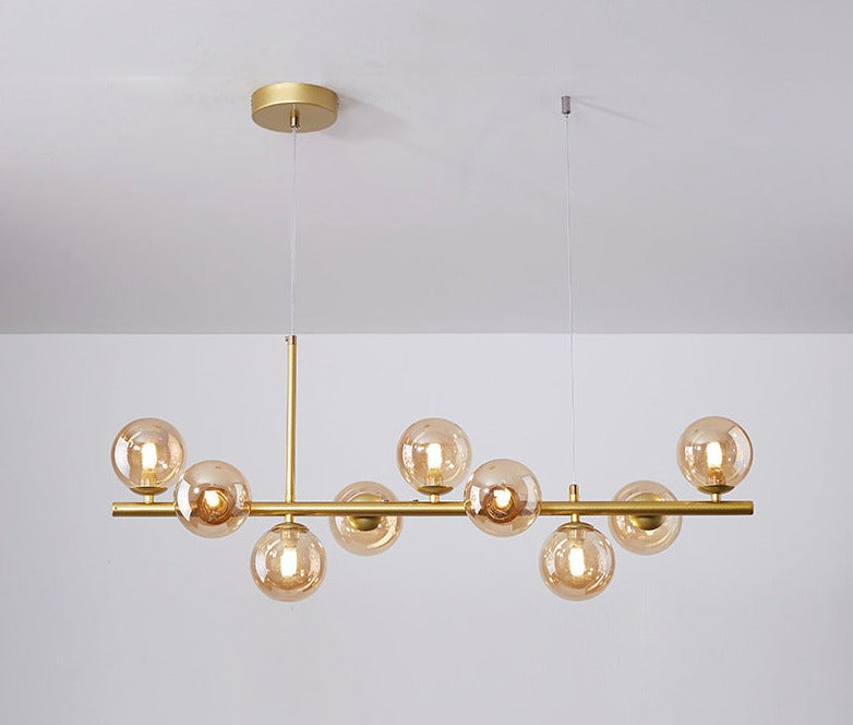 Luksusowa lampa wisząca do jadalni - Eleganckie oświetlenie stołu