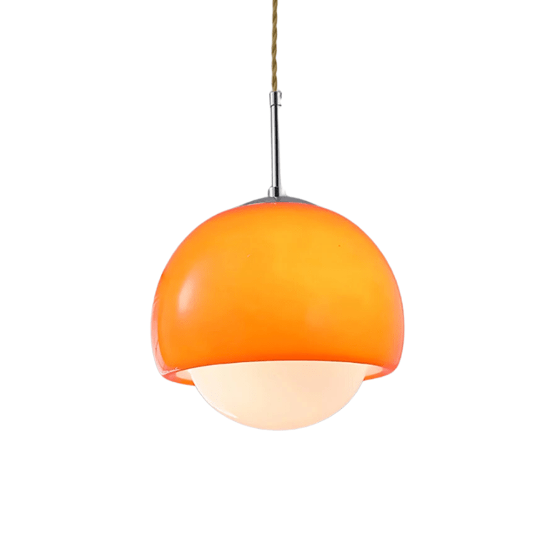 Szklana Lampa Wisząca Bauhaus