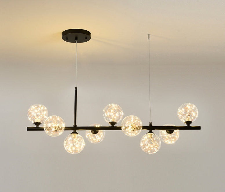 Luksusowa lampa wisząca do jadalni - Eleganckie oświetlenie stołu
