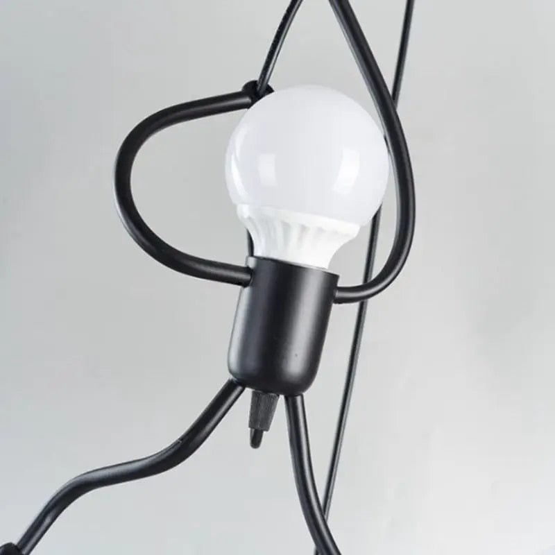 Zabawna Lampa Ścienna FunkyLight | Styl Retro Iron Man